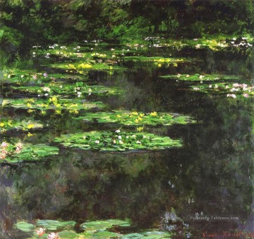 impressionnistes tableau - Nénuphars 1904 Claude Monet Fleurs impressionnistes
